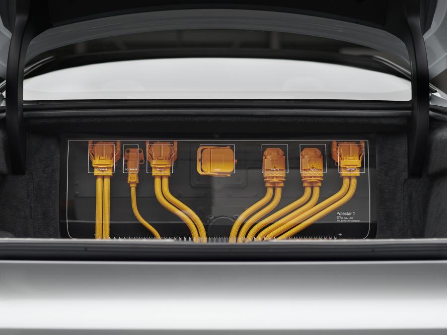 Детали интерьера Polestar 1 2019 года  (WW) (фото 33 из 46)
